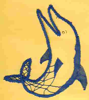 Dauphin en dentelle torchon 8kg