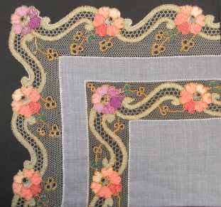 mouchoir carr� polychrome 