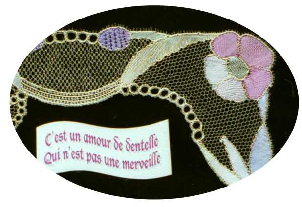  TABLEAU r�alis� en polychrome de Courseulles- 28 ko