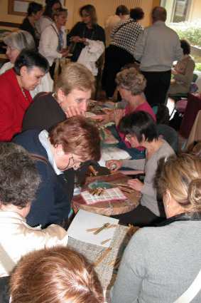  visite de dentelli�res espagnoles  - 16 mai 2008   