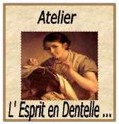  sigle esprit en dentelle - 6ko