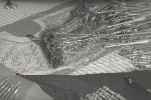  For&ecirc;t d'&eacute;pingles au milieu de l'&eacute;ventail : Claudette Bouvot- 31ko