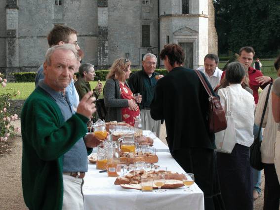  - vin d'honneur -  Chateau de Fontaine Henry