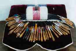 Norman lace pillow. Private collection. 12Ko