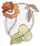   modele polychrome Claudette Bouvot - 18ko