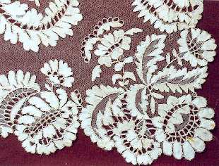 Echarpe en blonde de Caen- 32 ko